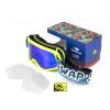 Swaps GOGGLECROS37 Dětské MX brýle Kids žluté/modré/iridium modré